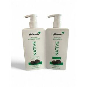Native Girl Scouts Thin Mints Shampoo And Conditioner Volumizing Set 16.5 oz Ea